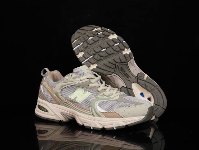 终端特价120 极致性价比 New Balance Nb530 新百伦复古透气跑步鞋 抛弃过往以皮革为主的人气轮廓 以极具复古风范的跑鞋外观呈现 设计上全鞋以简