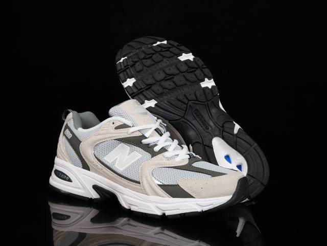 终端特价120 极致性价比 New Balance Nb530 新百伦复古透气跑步鞋 抛弃过往以皮革为主的人气轮廓 以极具复古风范的跑鞋外观呈现 设计上全鞋以简