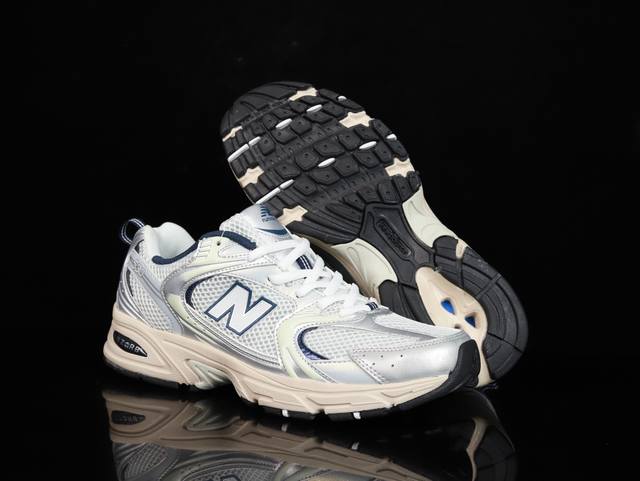 终端特价120 极致性价比 New Balance Nb530 新百伦复古透气跑步鞋 抛弃过往以皮革为主的人气轮廓 以极具复古风范的跑鞋外观呈现 设计上全鞋以简