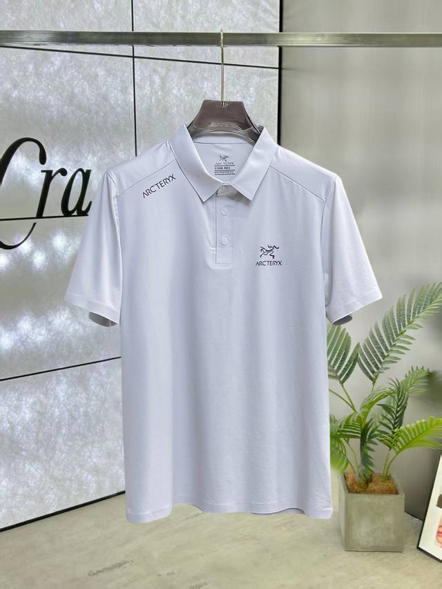 p220 始祖鸟 2026Ss夏季新款字母Logo男士翻领polo衫！经典商务男款，高端男装的天花板级别的商务男款！简约时尚大气不失优雅，单穿内搭体面过人，品质