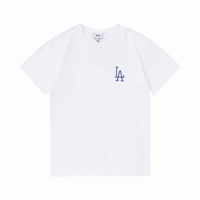 上新 170 高版本 Mlb后背腰果花印花短袖 Mlb新款短袖，男女情侣款，正面立体刺绣Logo，后背腰果花印花，上身不仅减龄青春还及具辨识度，面料柔软舒适，触