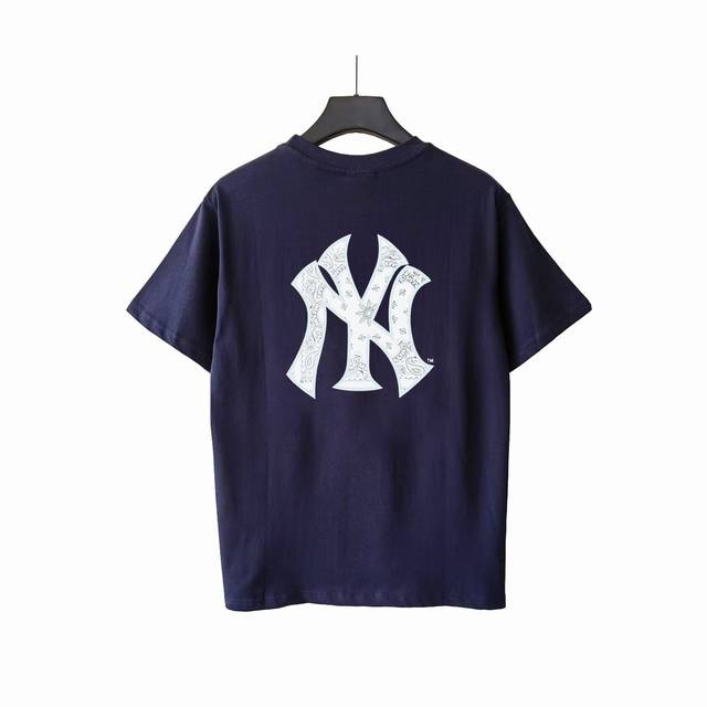 140 实拍细节图+尺码表 New Era × Mlb联名 三色印花短袖T恤 三色秒杀 专柜正品 1 ** 顶流联名 自带身份牌 ** New Era潮流标+M