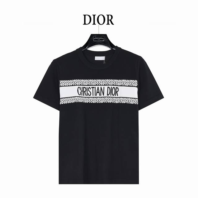 180 Dior 迪奥 胸前字母提花针织短袖T恤 可盐可甜的一款针织衫短袖，男女同款 以醒目色块洋溢运动活力 再以大号的Dior字母点缀衣袖 尽显品味与休闲格调