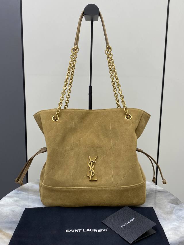 pp830 Small Gold Leaf Frosted Antique Gold YSL New Small Jamie 4.3 Large Pochon