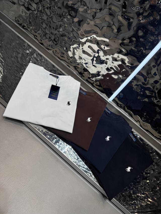p180 polo 2026春夏短袖 舒弹冰感棉新款短袖T 版型：常规修身版型 面料优点：舒适 微弹 冰感 挺拔 不缩水 码数：M-4Xl 只有黑白灰宝兰浅兰有
