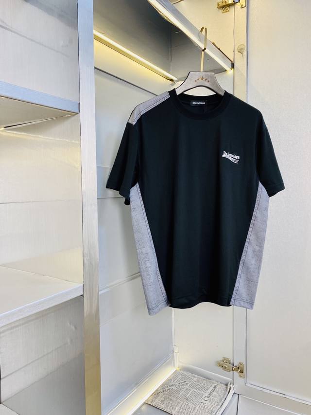 p230 穿190斤 胖子福音 情侣装巴黎世家Balenciaga 原单品质 2026最新款短袖T恤 精选专柜订制顶级进口面料 所有细节做工完美1比1复刻 还原