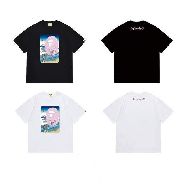Y125 p100 区别市场通货 A Bathing Ape 猿人头系列 字母Logo迷彩印花 圆领短袖T恤 邂逅醒目经典元素碰撞时尚火花，R标加持更显独特态度