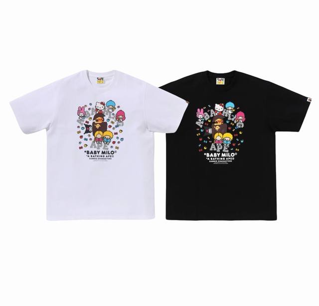 Y121 p100 区别市场通货 A Bathing Ape 猿人头系列 字母Logo迷彩印花 圆领短袖T恤 邂逅醒目经典元素碰撞时尚火花，R标加持更显独特态度