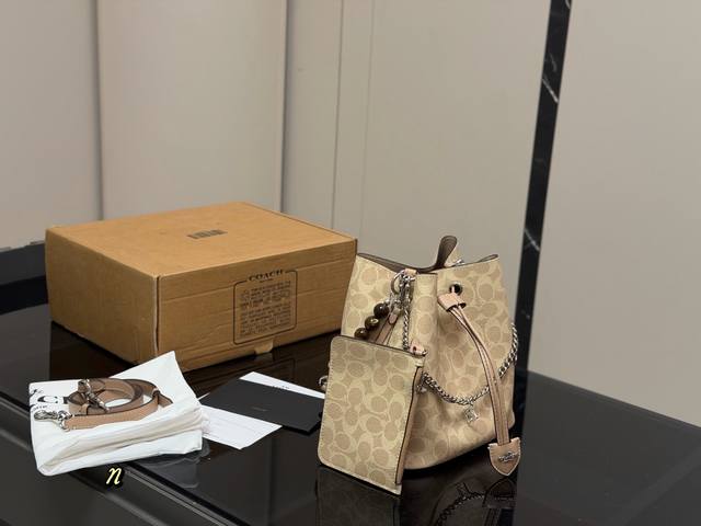 p290 Coach Rowan Bucket Bag with box - New Arrival! This Coach Rowan bucket bag