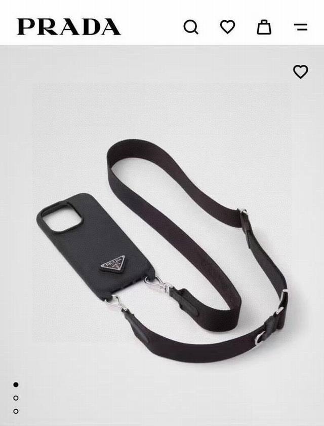 90需要小挂包5需备注prada▼普拉达斜挎手机壳金属Logo十字纹皮革软边全包 官网同步发售 型号：为了不出现报错型号，请打开本机查看手机设置显示的型号 Ip