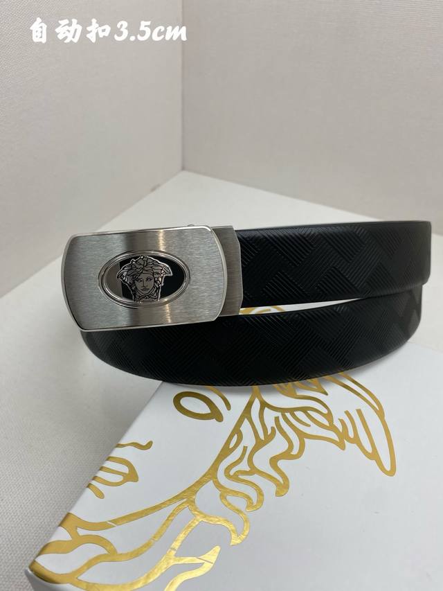 p180 范思哲-男士自动腰带- 宽度35Mm 316精品钢扣 精工打造 手感柔软 可以裁剪