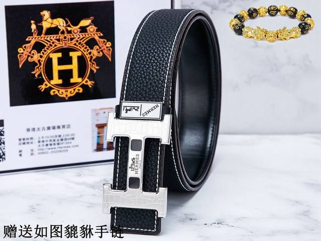 Belt: Hermes... Original p180 Belt: 100% top-grain cowhide, guaranteed genuine Belt: Hermes... Original p180 Belt: 100% top-grain cowhide, guaranteed genuine