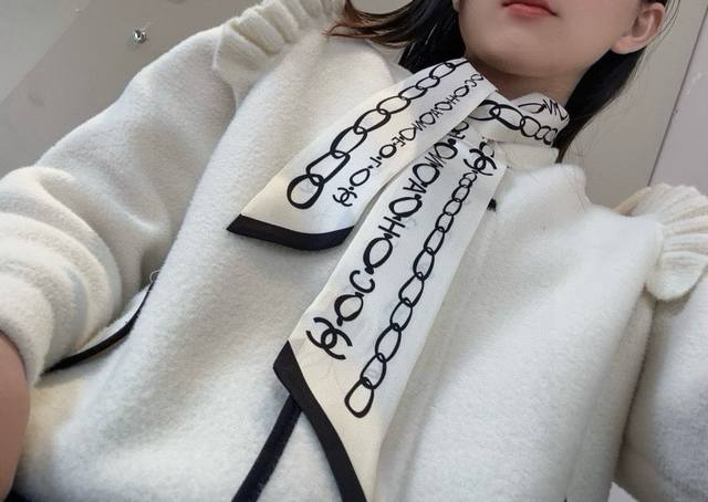 70 The Chanel Twilly scarf is here! A true Chanel cutie, everyone wants three, n