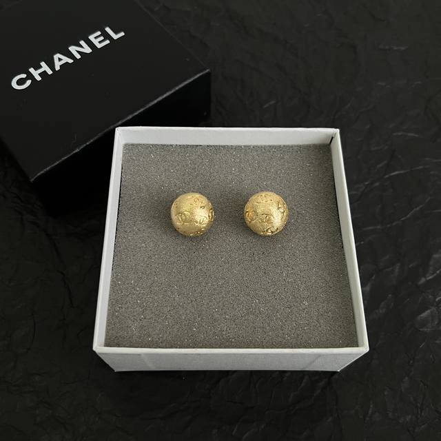 p70 Chanel Vintage Earrings. Chanel's designs truly need no introduction; every