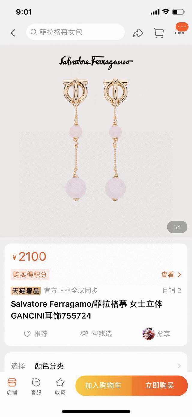 p70菲拉格幕新款耳钉 与众不同的设计 个性十足 颠覆你对传统耳环的印象 使其魅力爆灯
