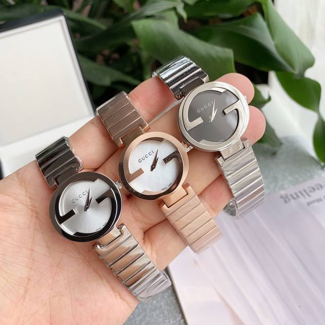 p820 Packaging: 30 Authentic Guaranteed! Gucci double G, medium 37mm ~ small 30m