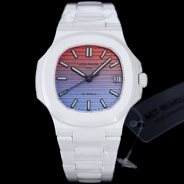 3710 Aet 全陶瓷 9015机 Tiffany 5711鹦鹉螺』 patek philippe 百达翡丽 陶瓷制作表壳与表带，已经赢得了一大波欢心和满满的