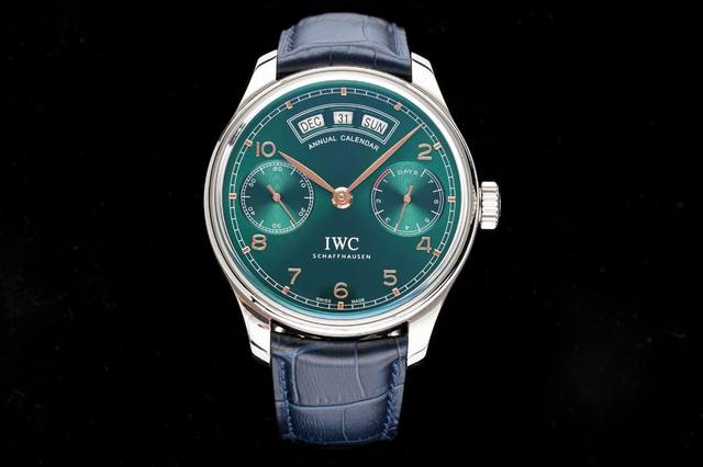 2150Az presents the IWC Portuguese Annual Calendar watch, integrating hour and m