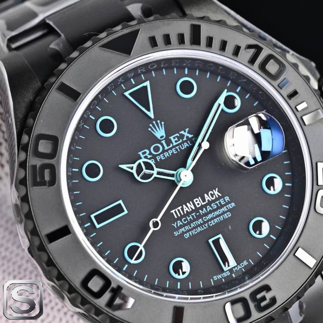 2410Bkl Rolex Yacht-Master 40Mm Blaken Modified Rolex Yacht-Master 40Mm Is Here.