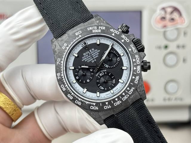 Carbon Fiber 2600-Diamond 3510 Tw+Factory Rolex Cosmograph Daytona Series Carbo