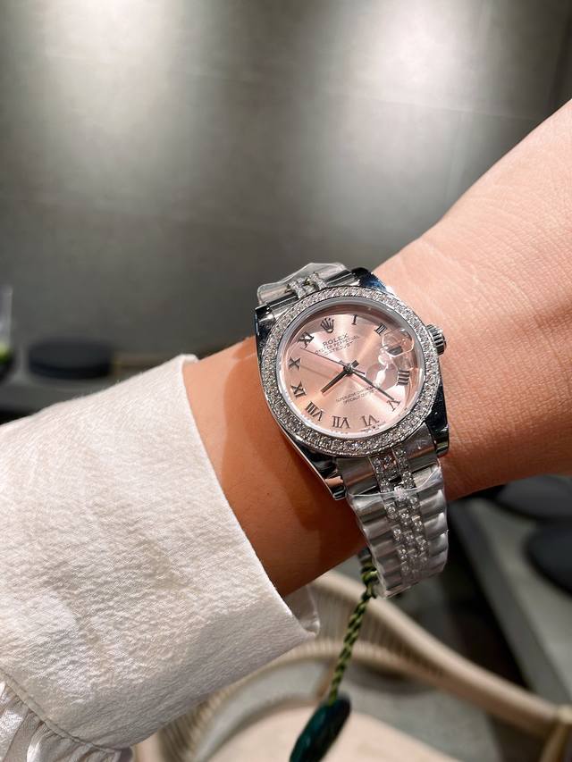 470 Rolex Datejust Classic Women's Solid Steel Bracelet - Original Buckle, Impor