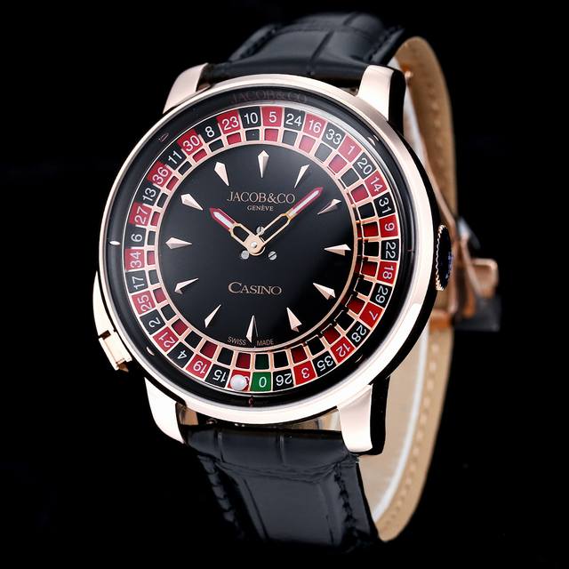 Colored Mechanical Smooth Dial 1350 Diamond Dial 1890 Jacob & Co. The Casino To