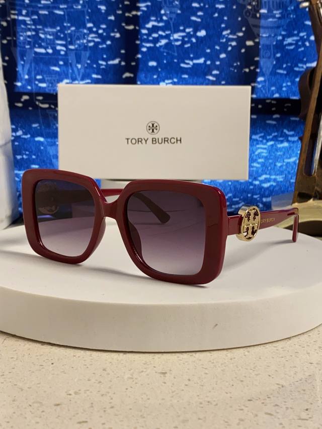 p100 Toryburch托里伯奇 2026新款方形太阳镜动感女士太阳眼镜防晒Ins网红同款墨镜