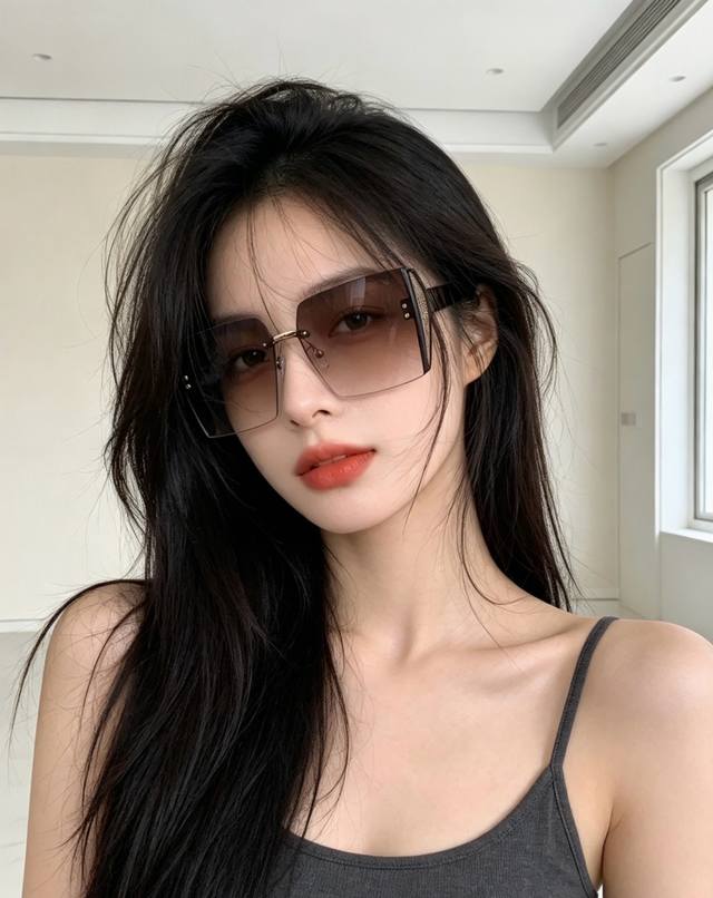 p80 Dior New Women's Square Frame Sunglasses Driving Sunglasses New Metal Framel p80 Dior New Women's Square Frame Sunglasses Driving Sunglasses New Metal Framel