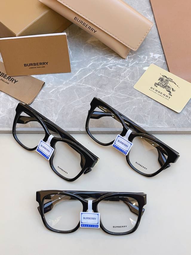 p150， Burberr* 巴宝*莉新款眼镜架 高版本，Model：Be 2363，Size：53口17-140