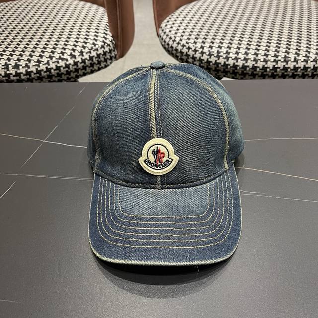 p70 Moncler Fashionable Denim Baseball Cap, a Hot-Selling Online Item! Unisex, s