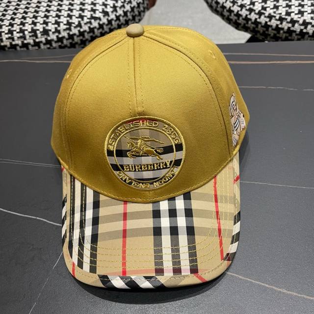 p70 巴宝莉Burberry 2026官网同步上线 韩版新款英伦风定制款1:1原单品质 男女通用棒球帽 提花美邦工艺地质面料 高版品质质量