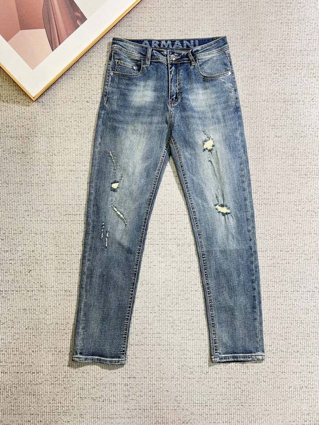 280 Armani Men's Denim Jeans, officially announced in the catalog and posters! M 280 Armani Men's Denim Jeans, officially announced in the catalog and posters! M