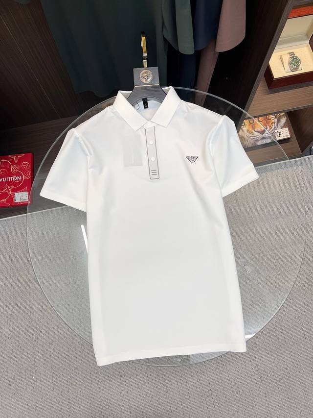 230 Armani 2026 Summer New Men's Collared Olo Shirt, unlocking Italian elegance. 230 Armani 2026 Summer New Men's Collared Olo Shirt, unlocking Italian elegance.