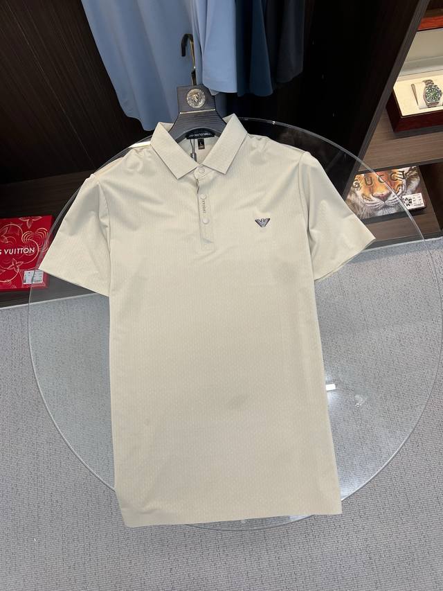 230 Armani 2026 Summer New Men's Collared Olo Shirt, unlocking Italian elegance. 230 Armani 2026 Summer New Men's Collared Olo Shirt, unlocking Italian elegance.