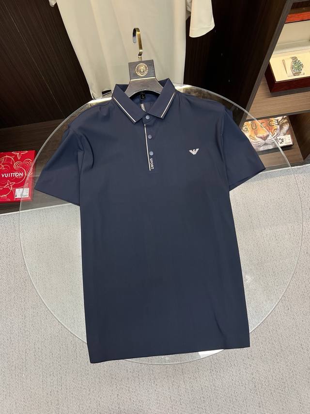 230 Armani 2026 Summer New Men's Collared Olo Shirt, unlocking Italian elegance. 230 Armani 2026 Summer New Men's Collared Olo Shirt, unlocking Italian elegance.