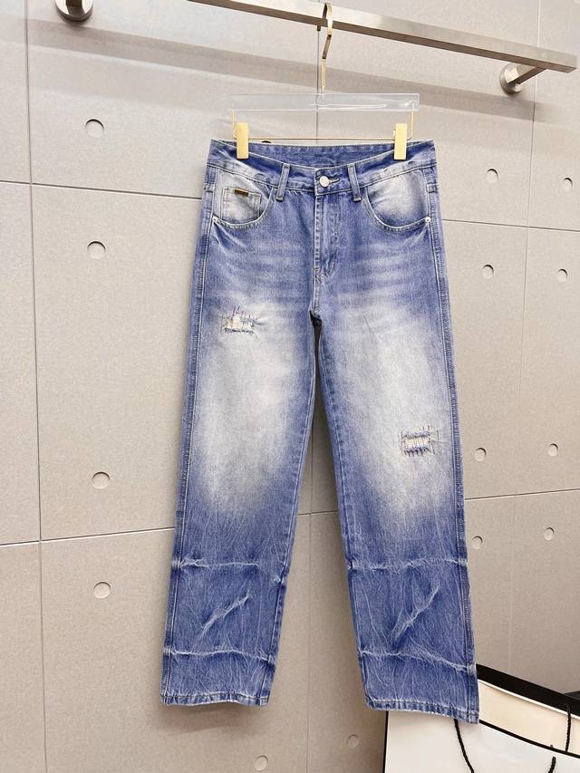 310 Armani Men's Fashionable Wide-Leg Jeans, officially announced in the catalog 310 Armani Men's Fashionable Wide-Leg Jeans, officially announced in the catalog