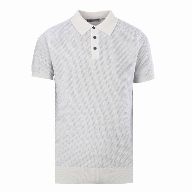 Local pickup 210 Bottega Veneta Wool Knit Short-Sleeve Polo Shirt Original purch Local pickup 210 Bottega Veneta Wool Knit Short-Sleeve Polo Shirt Original purch