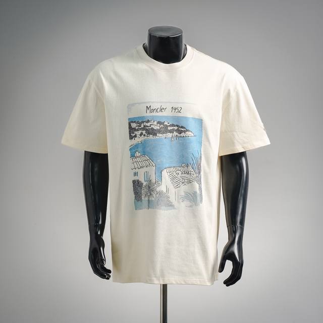 Local Pickup 160 Moncler 1952 Series Coastal Print Short-Sleeve T-Shirt This Mon Local Pickup 160 Moncler 1952 Series Coastal Print Short-Sleeve T-Shirt This Mon