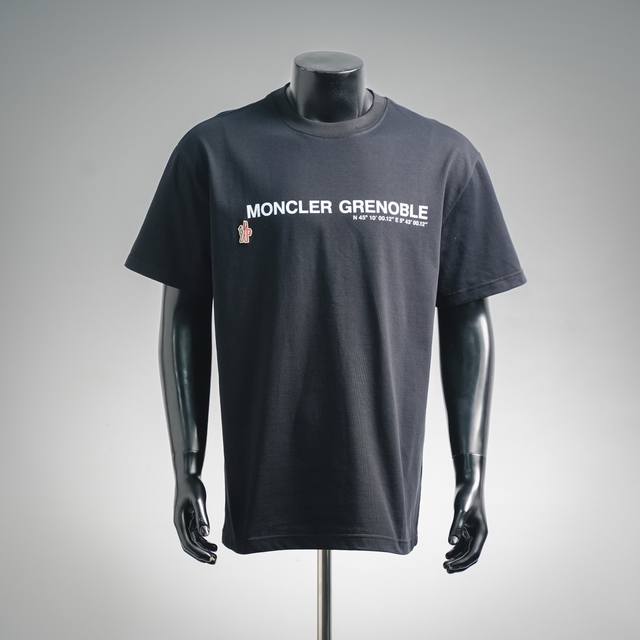 Local pickup 160 Moncler 26Ss Coordinates Letter Print Short-Sleeve T-Shirt Not Local pickup 160 Moncler 26Ss Coordinates Letter Print Short-Sleeve T-Shirt Not