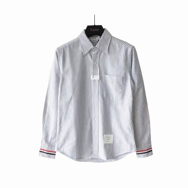 Local pickup 260 Real shot details + size chart Thom Browne striped double cuff