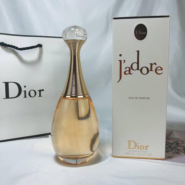 110 Original quality Dior J'adore women's perfume, comes with a boutique tote ba