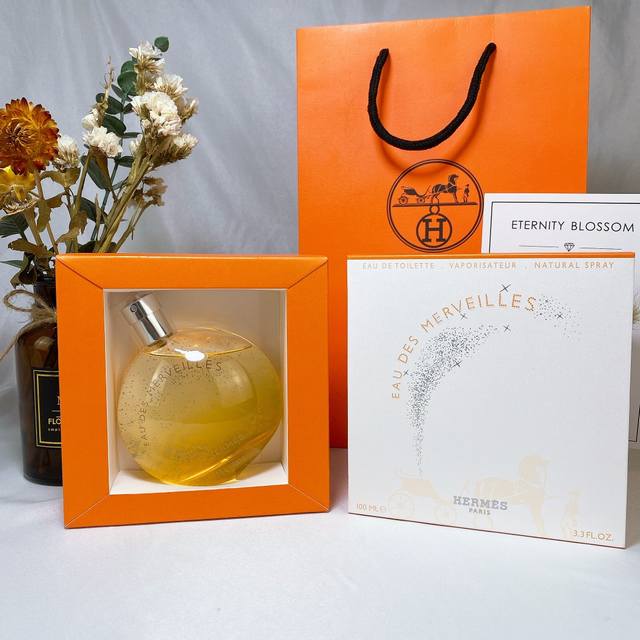 110 Original Quality Hermes Eau des Merveilles Eau de Toilette 100ml Hermes Eau 110 Original Quality Hermes Eau des Merveilles Eau de Toilette 100ml Hermes Eau