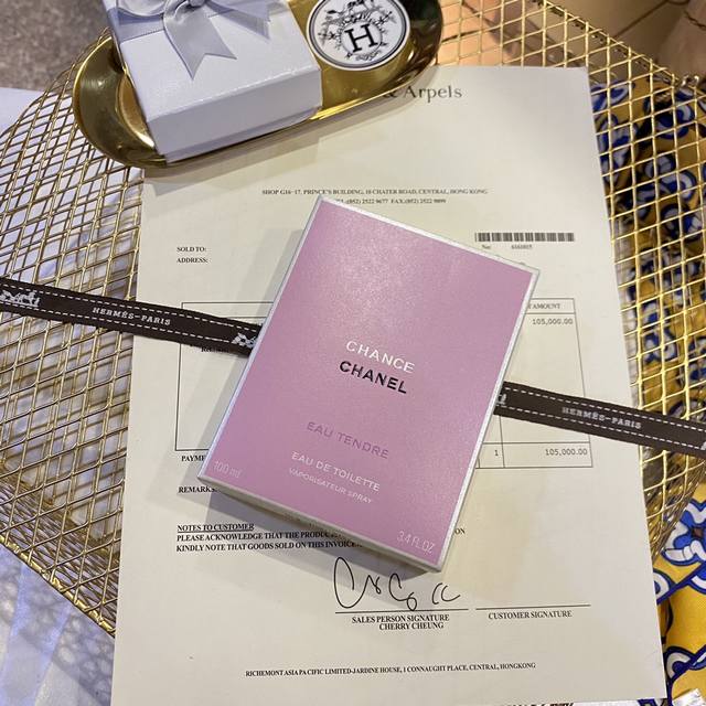 110 Original Quality Chanel Eau Tendre Pink Chance Perfume 100ml Chanel Chance P
