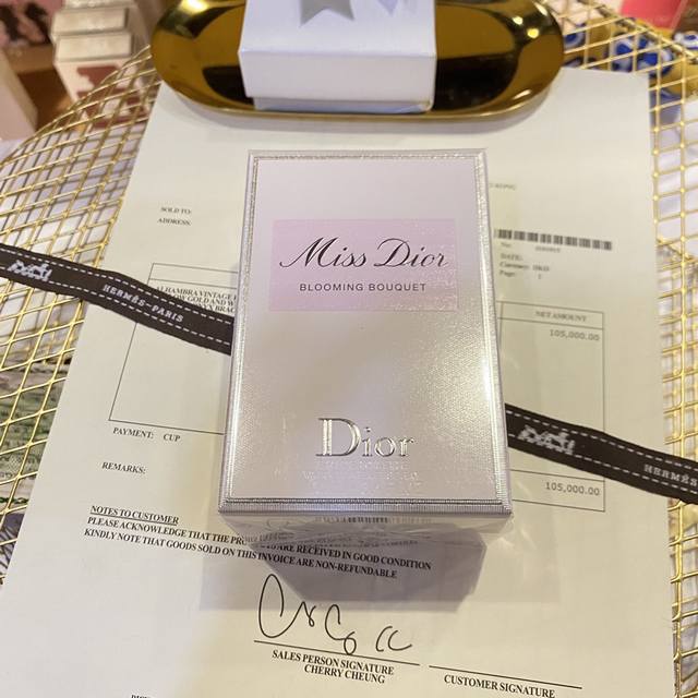 110 Original Quality Dior Miss Dior Blooming Bouquet Perfume, 100ml (Counter Ver
