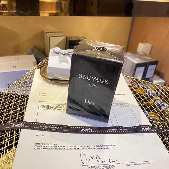 120 Original Quality Dior Sauvage Perfume 60ml Gift Box (Wooden Box) This Dior S