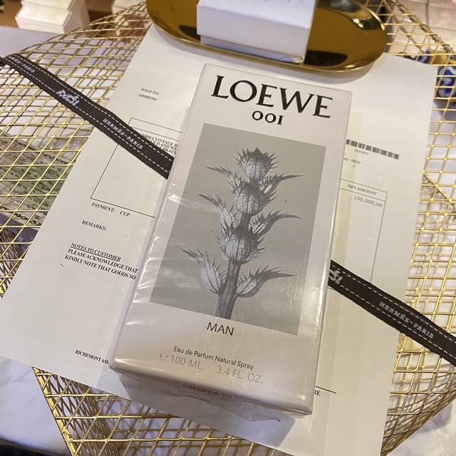 120 Original Quality Loewe Afternoon Serenade Men's 100ml Top Notes: Bergamot, M