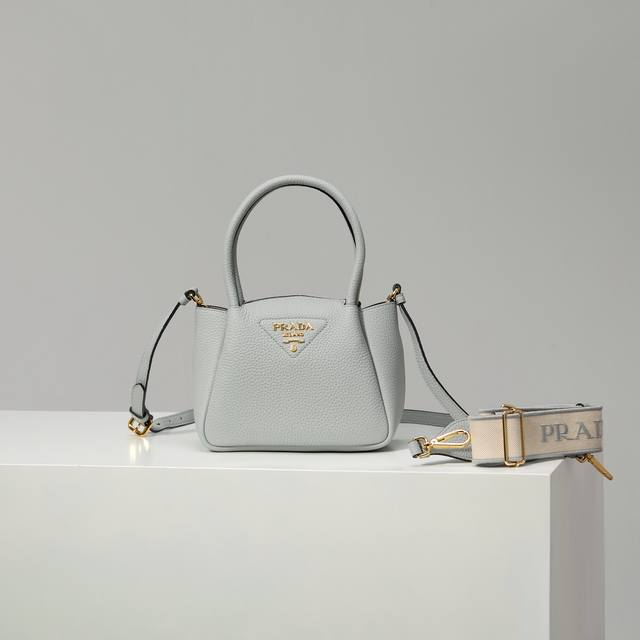 p990 Premium Original Factory New Mini Shoulder Bag 1Ba362 Ice Grey Shoulder Str