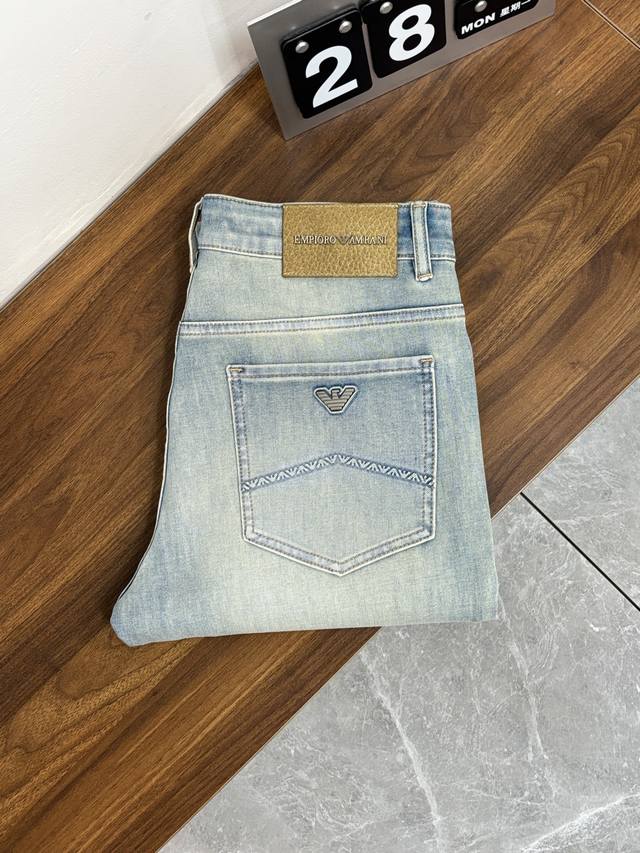 Featured: Armani exclusive new men's fashion casual jeans, p250. High-end Europe