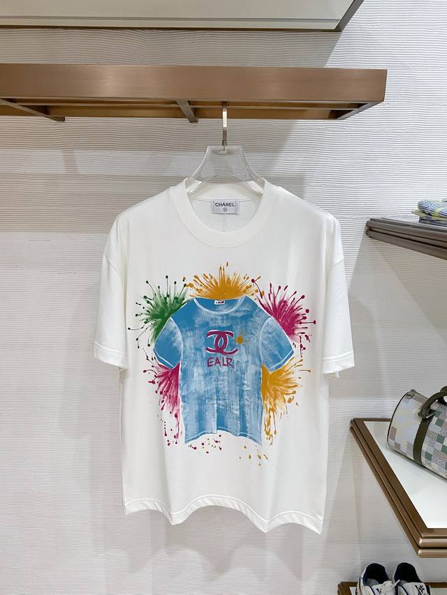 p160 Chanel 2026 Spring/Summer New Arrival - Latest Boutique Short-Sleeve Crew N