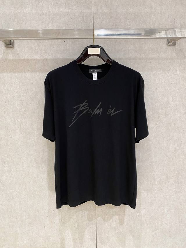 p160 Bally 26Ss New Cotton Short-Sleeve T-Shirt (Ddd) Spring/Summer New Design,